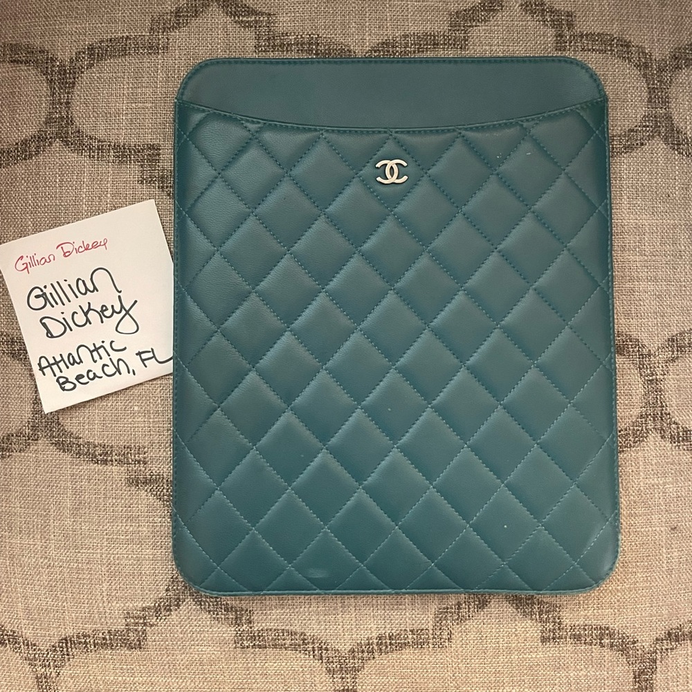 ❌SOLD❌Authentic Chanel iPad case
